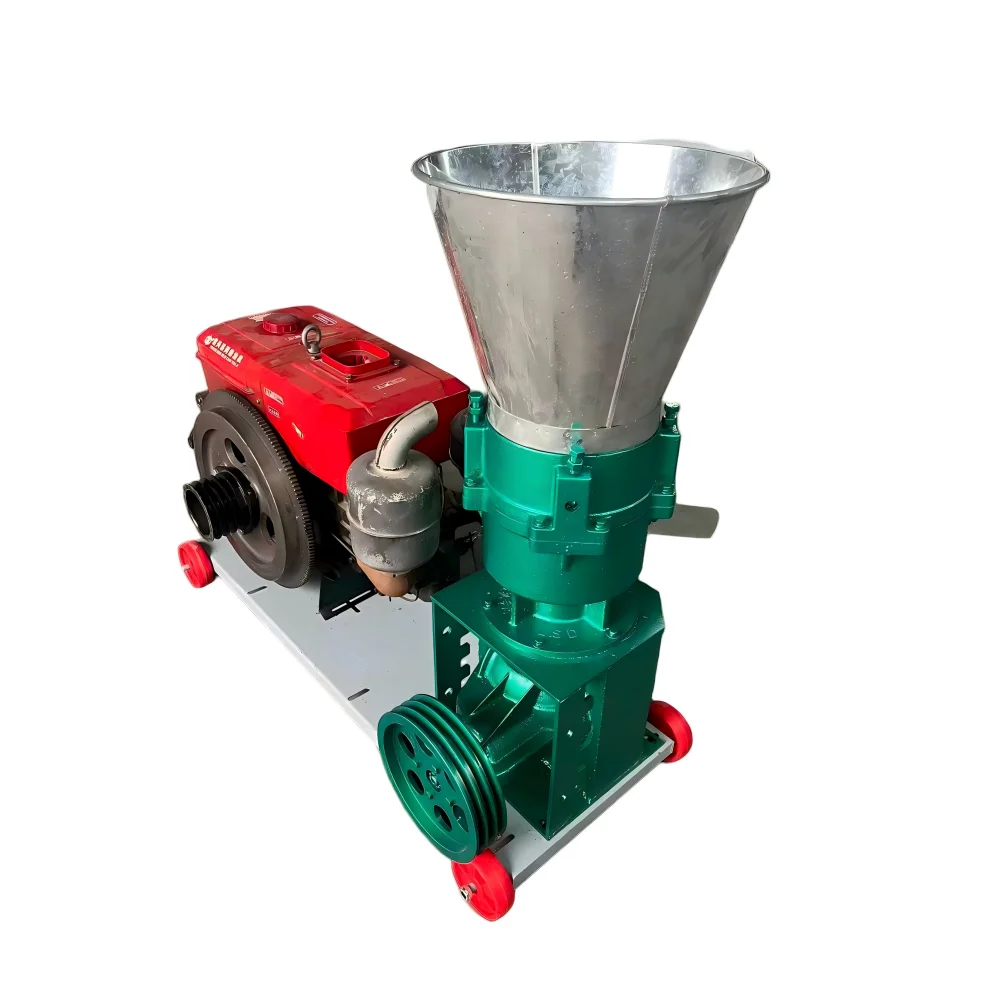 for·New Type of Mobile Diesel Pelletizer Machine 150kg Capacity for Agricultural Livestock Animal Feeds Making*