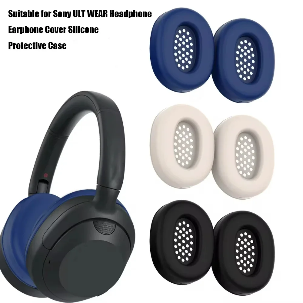 1 Pair Headphone Cover For Sony ULT WEAR Headphones Cover Wear-resistant Silicone Protective Cover Headset Accessories New