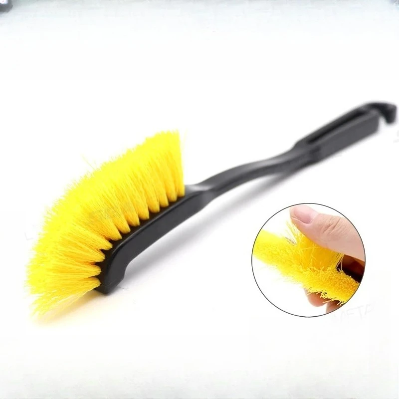 Car Tire Wheel Rim Cleaning Brush Long Handle Wheel Hub Gap Washing Brush Car Detailing Clean Brushes Tool Accessories image 6