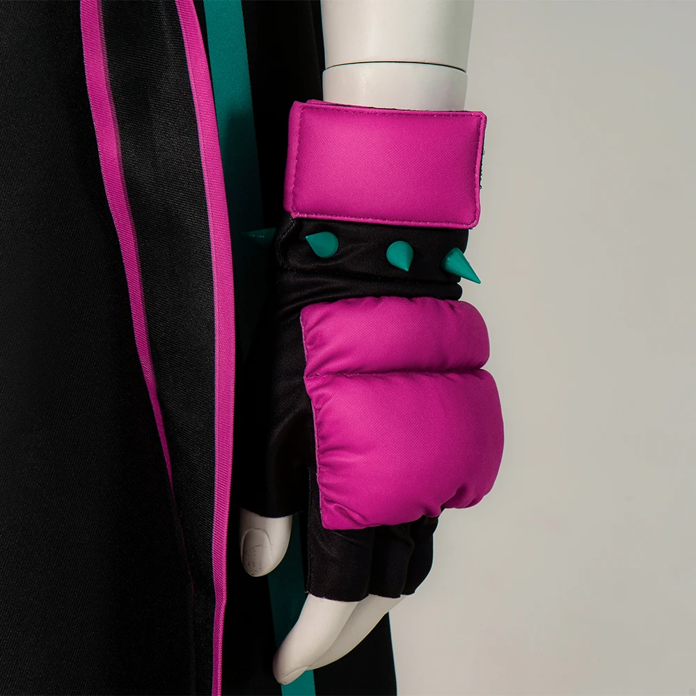 Manluyunxiao Street Fighter 6 Juri Cosplay Costume Full Set Custom Size Halloween Christmas Comic Con - view 5