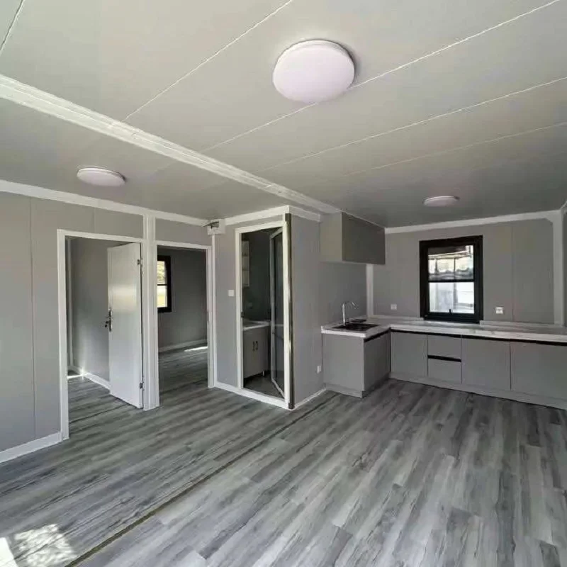 Fast Assemble Container House Modular Prefab Folding House Family Living Camping Simple Container House Tiny Home for Canada