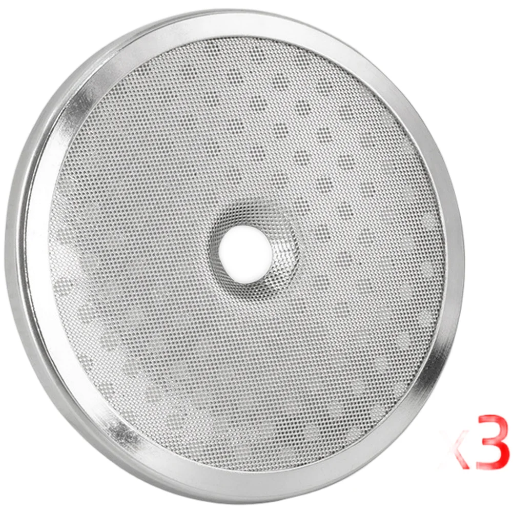 Enhanced Coffee Extraction Filter Espresso Coffee Brewing Tool Silver Shower Head Replacement Robust Construction