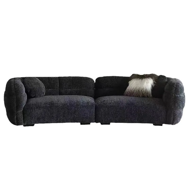 Chenier fabric sofa furniture, sofa living room furniture curved special-shaped sofa