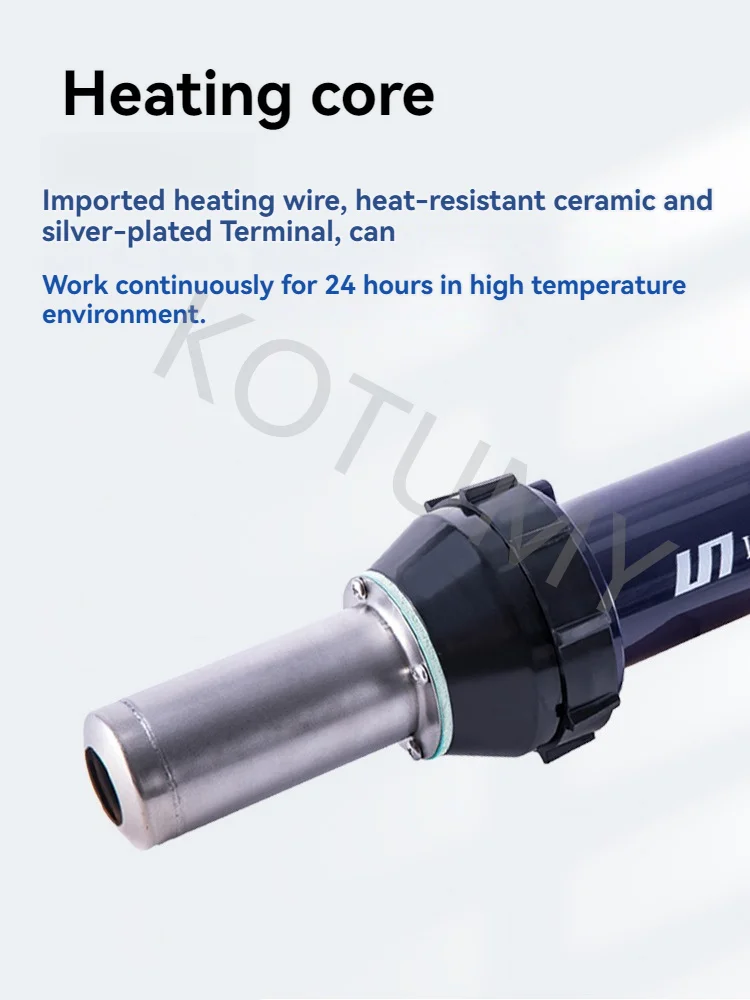 Plástico Hot Air Soldagem Pistola de calor, tocha para secagem, encolhendo, Hot Forming, ignição, LST3400, 220V