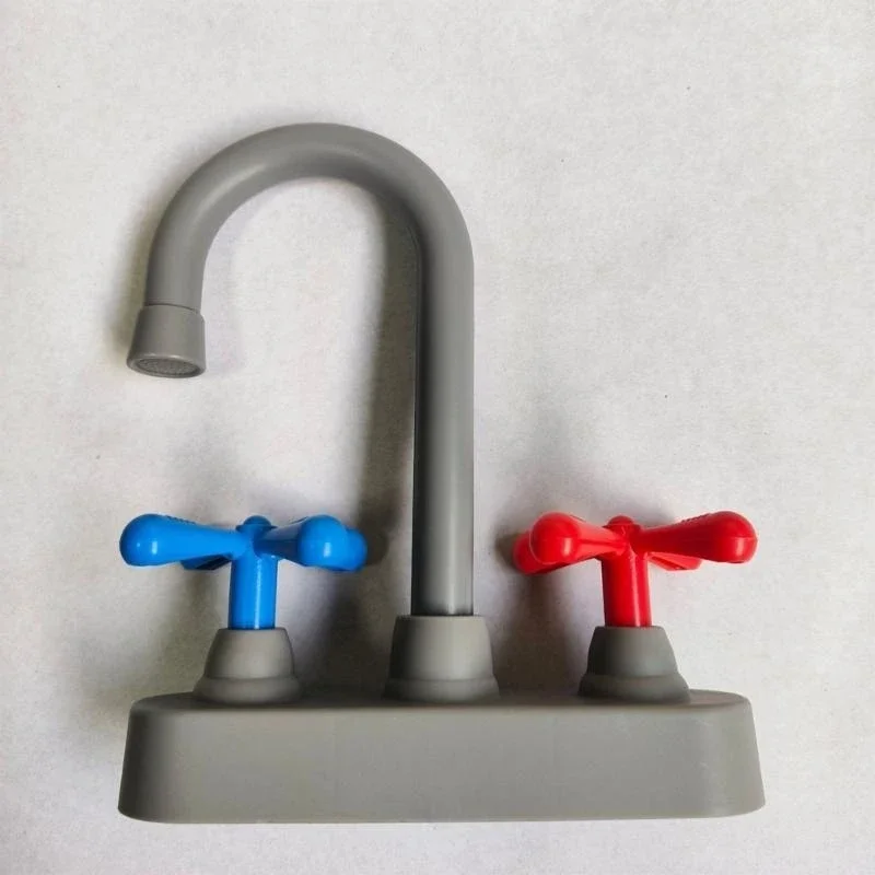 Educatief kraanspeelgoed voor fantasiespel in keuken Eenvoudige installatie Spoelbakaccessoires voor kinderen Ontwikkeling