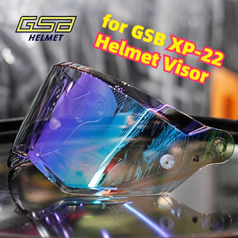 

GSB XP-22 Rally Off-Road Helmet Visor – Replacement Shield Lens for Motorcycle Dual Sport XP-22 Helmet