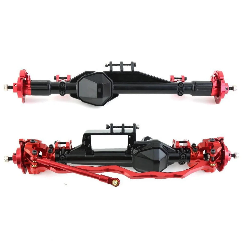 Metal Complete Front and Rear Axle for Axial RBX10 Ryft 1/10 RC Crawler Car Upgrade Parts Accessories