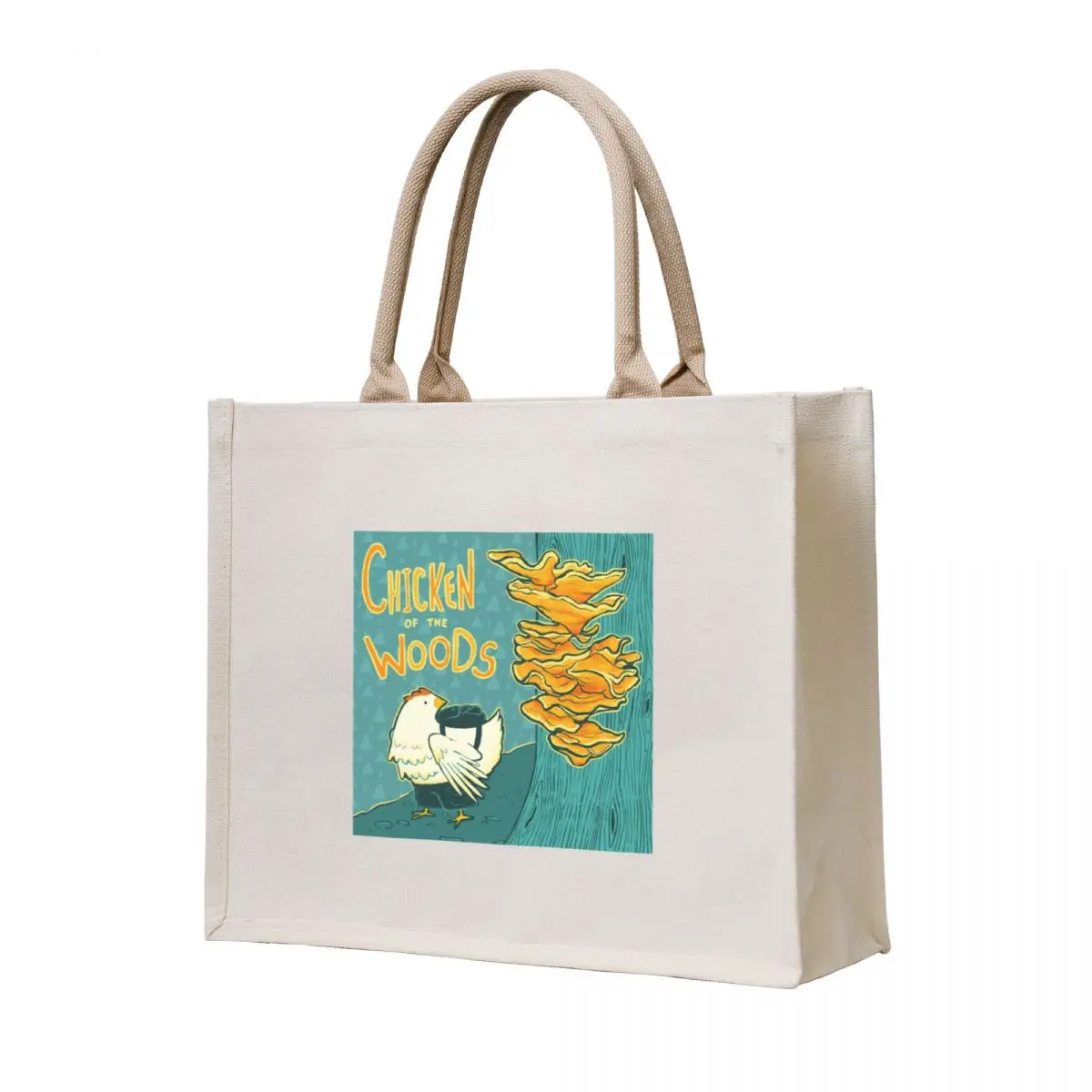 

Chicken of the Woods Tote Bag tote bag women Women's shopping bag tote bags aesthetic