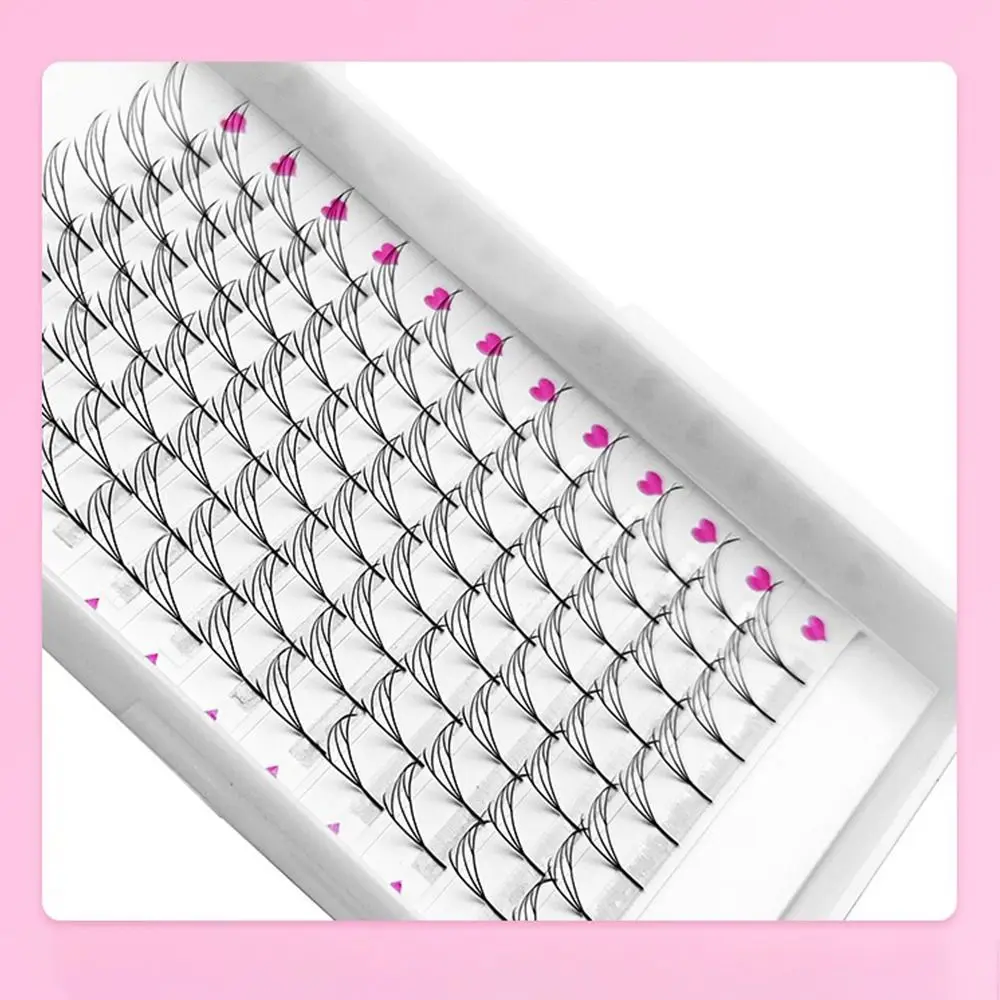 Kit ciglia a grappolo a 12 file Comic Spire C/D/CC Curl Estensioni ciglia visone Grappolo singolo Ciglia individuali Strumenti per il trucco degli occhi