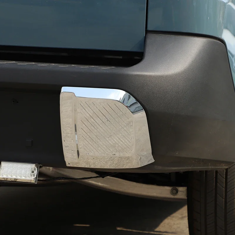 ABS Car Rear Bar Both Sides Bumper Corner Trim Panel Cover Decorative For Ford Maverick 2020-2025 2026 Car Exterior Accessories