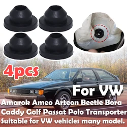 4PC Windscreen Washer Headlight Pump Seal Water Reservoir Gasket Grommet Mount Rubber Bung Cap Clip Plug For VW Passat Sharan