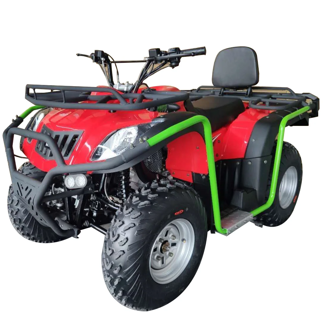Vehículo todoterreno todoterreno para adultos de 200cc hecho en China, transmisión por cadena refrigerada por aire, Dune Quad Bike, ATV eléctrico/Gas de cuatro ruedas