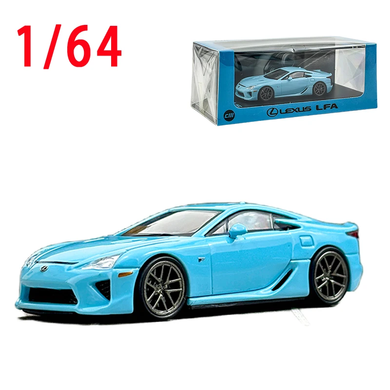 Diecast 1/64 Scale Lexus LFAซีดานกีฬารถรุ่นLexus LFAรถคอลเลกชันคลาสสิกเครื่องประดับ
