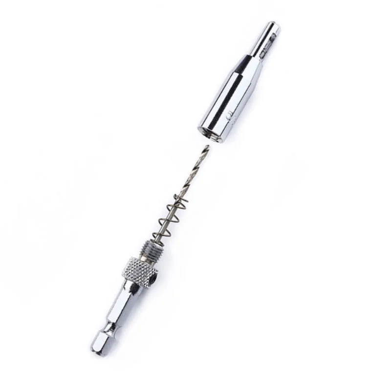 التلقائي مركز مثقاب مجموعة الذاتي توسيط المفصلي Tapper الأساسية الطيار ثقب الناخس أداة نجارة لاستبدال باب الخزانة #3