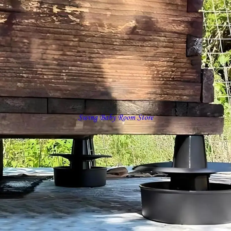 K1AD Stand à prova d'água Ferramenta conveniente suporte ao ar livre estável Stands Stands Base colméia perfeita para