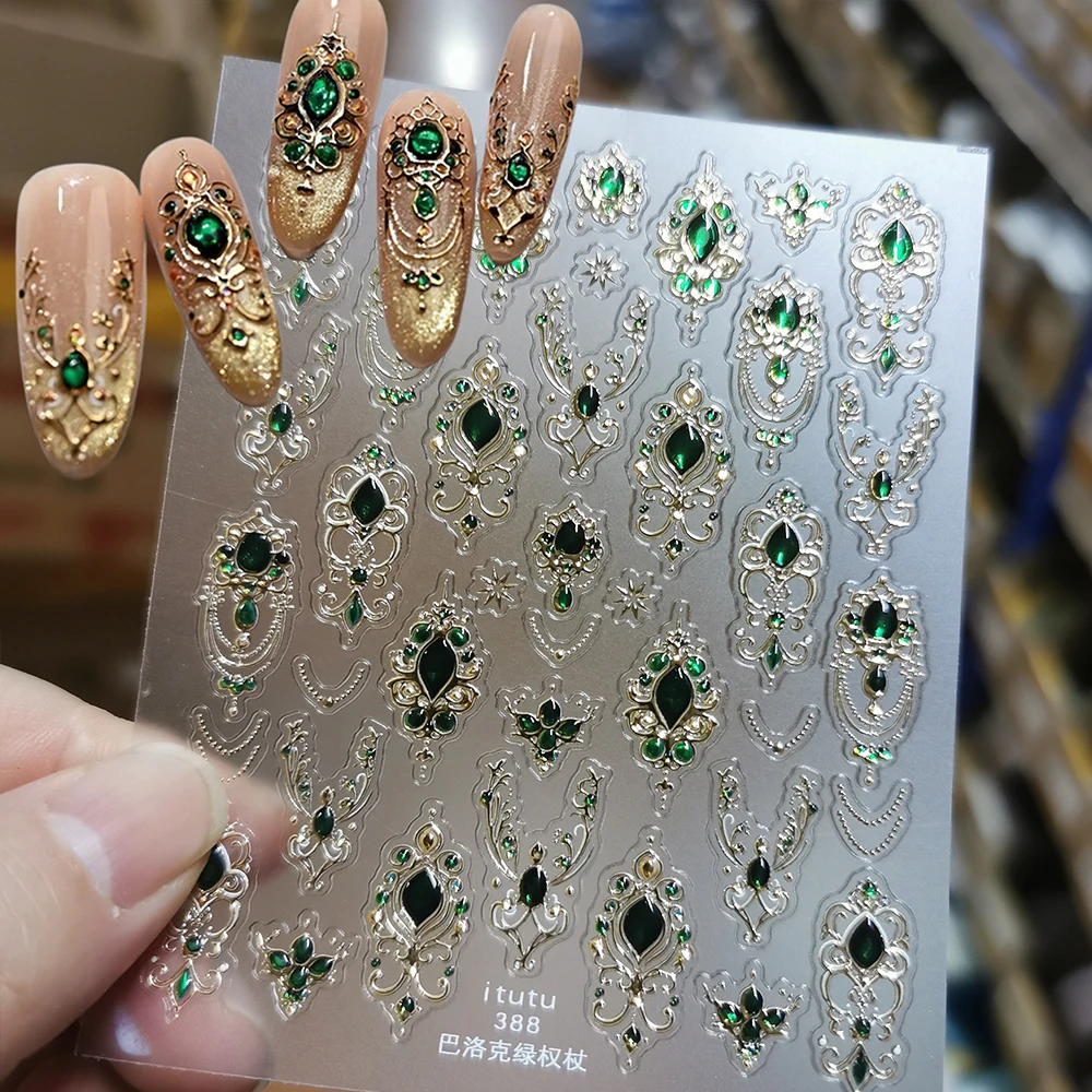 5D Green Gemstone G… - image