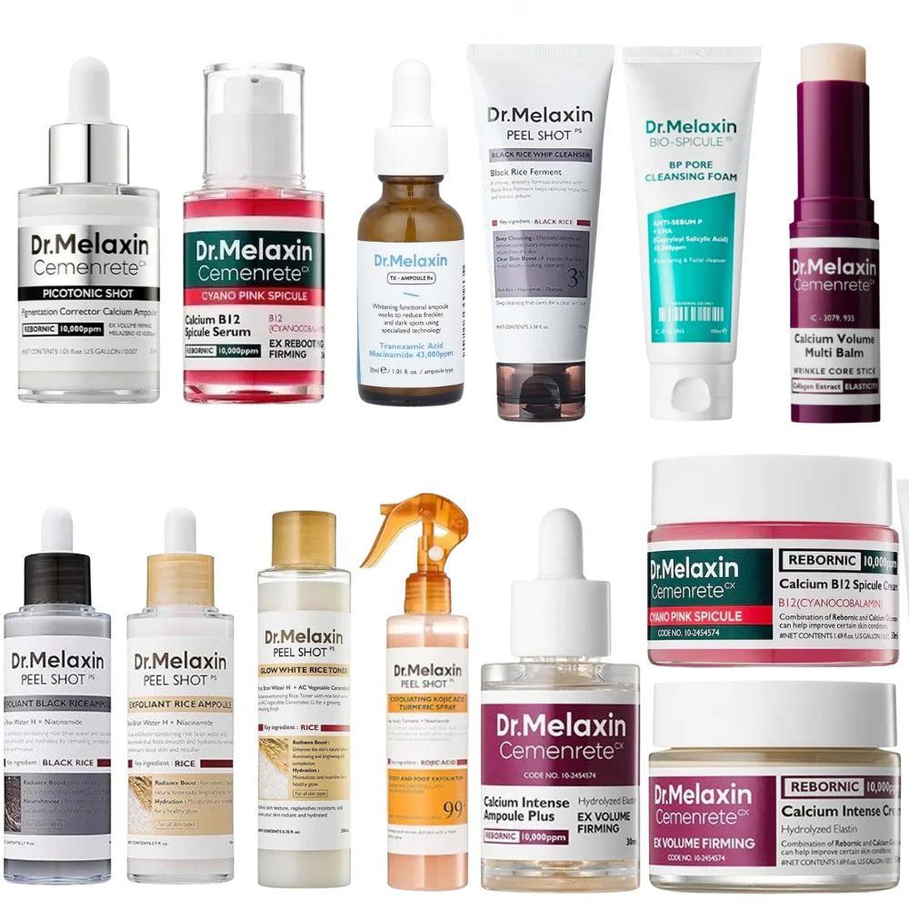 Limpiador Facial de poros de limpieza profunda, bolsa multiusos para ojos, crema en barra, ampolla de arroz blanco y negro, esencia exfoliante, cuidado de la piel