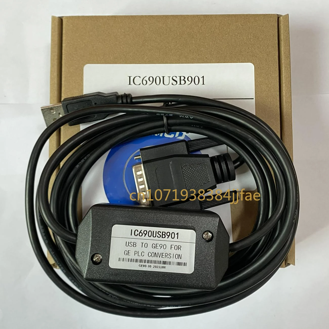 

Cable de programación IC690USB901, 1 piezas, para GE Fanuc SNP GE90-70 / 90-30 Series PLC/cable de comunicación/descarga,