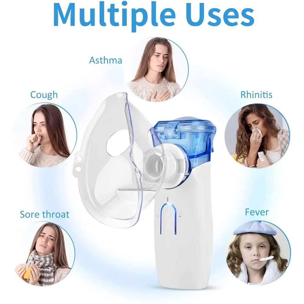 Portable Handheld Mesh Nebulizer with 2 Modes