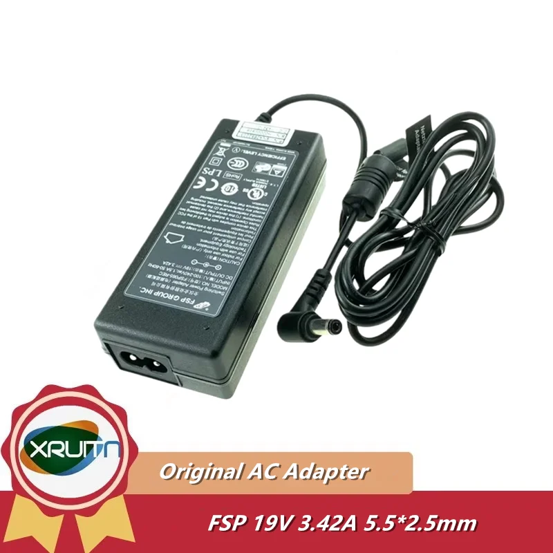 

Оригинальное зарядное устройство FSP065-REC FSP065-RAC для блока питания ноутбука Intel NUC FSP065-REB FSP065-10AABA 19 В 3,42 А 65 Вт