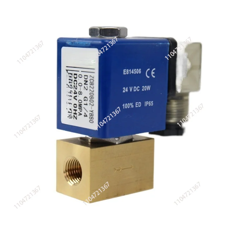 

80Kg water gas high pressure solenoid valve/humidification valve/normally closed type/2 minutes 3 minutes 4 minutes