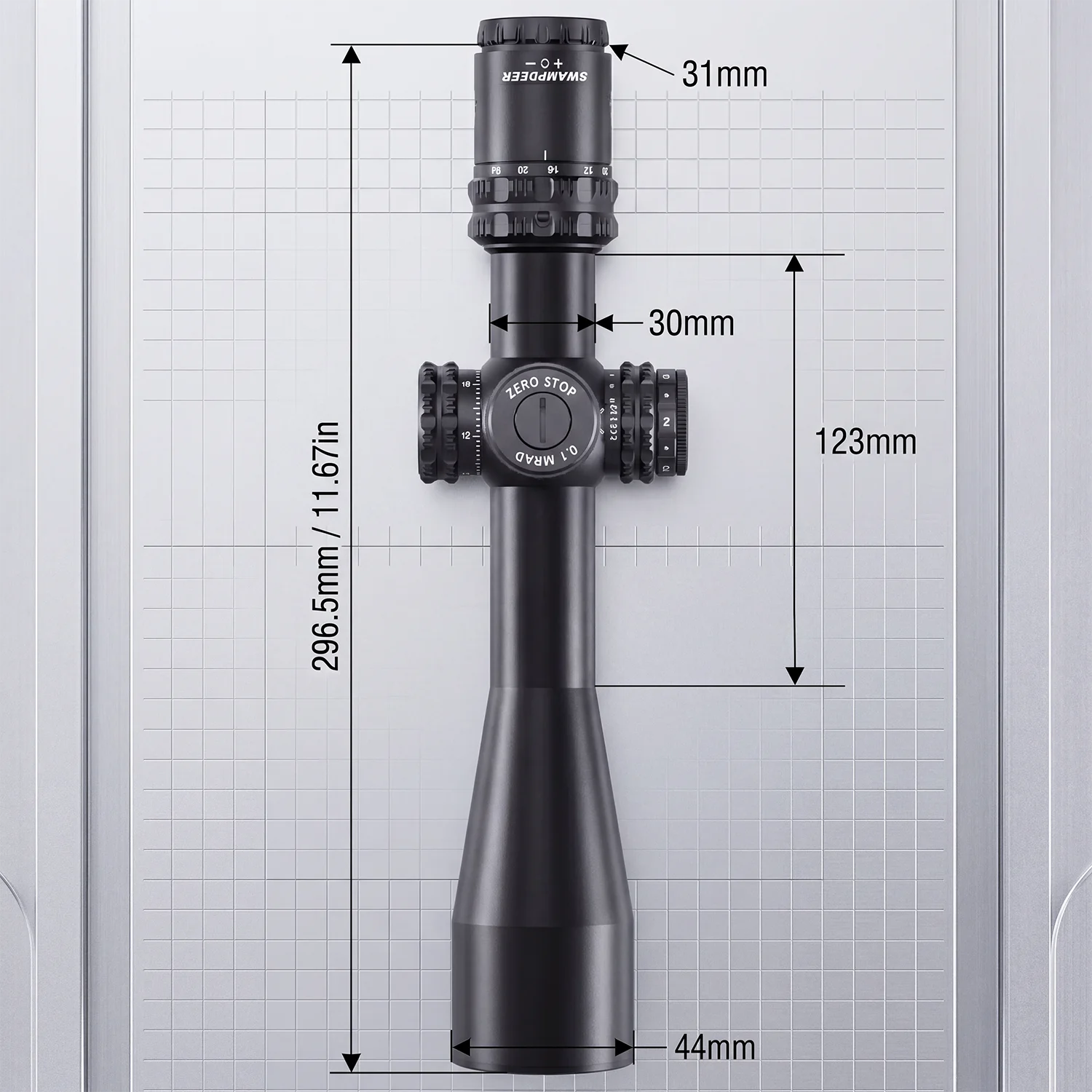 SWAMPDEER FX HD  6-24x FFP Bdc Hunting Riflescope Tactical Telescopic Sight For Shooting Competition Ar15 Optic Accessories view 5