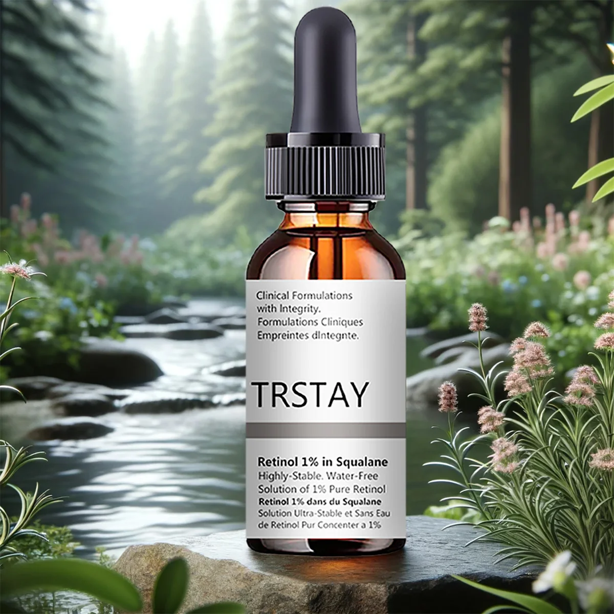 

squalane retinol essential oil, brightens and tightens the skin, moisturizes the skin, and reduces dullness