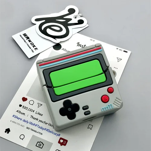 Imagen 2 del producto Funda de silicona con dibujos 3D para Samsung Galaxy Buds 3 Pro, funda protectora de carga inalámbrica para Samsung Galaxy Buds 3