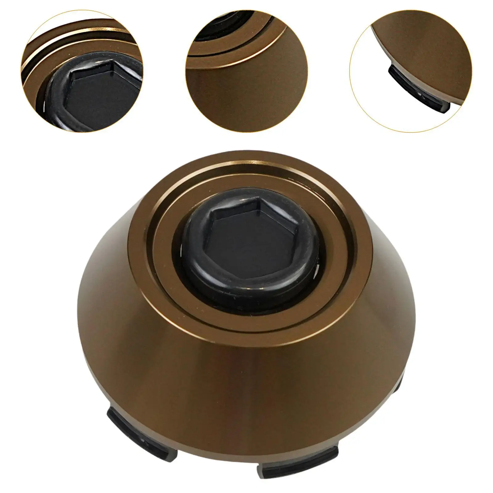 

Wheel Cover Hubcap Aluminum Alloy Easy Installation Replacement Center Cap for Racing Car Rims CE28 SE37 TE37 61MM