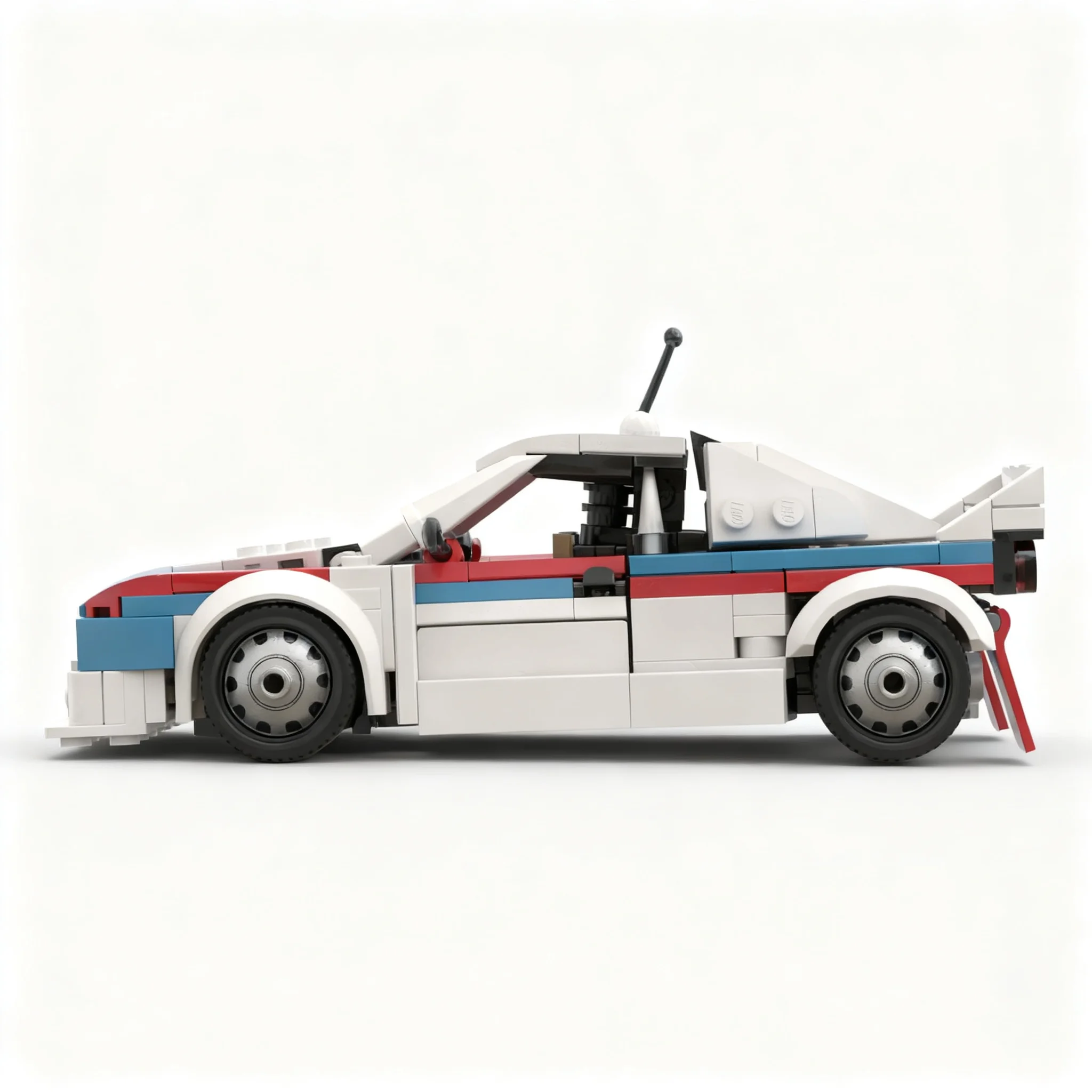 328pcs MOC Lancia 037 Rally City Champions Model Building Blocks Christmas Gifts Toy Architecture Education Display 3D Idea