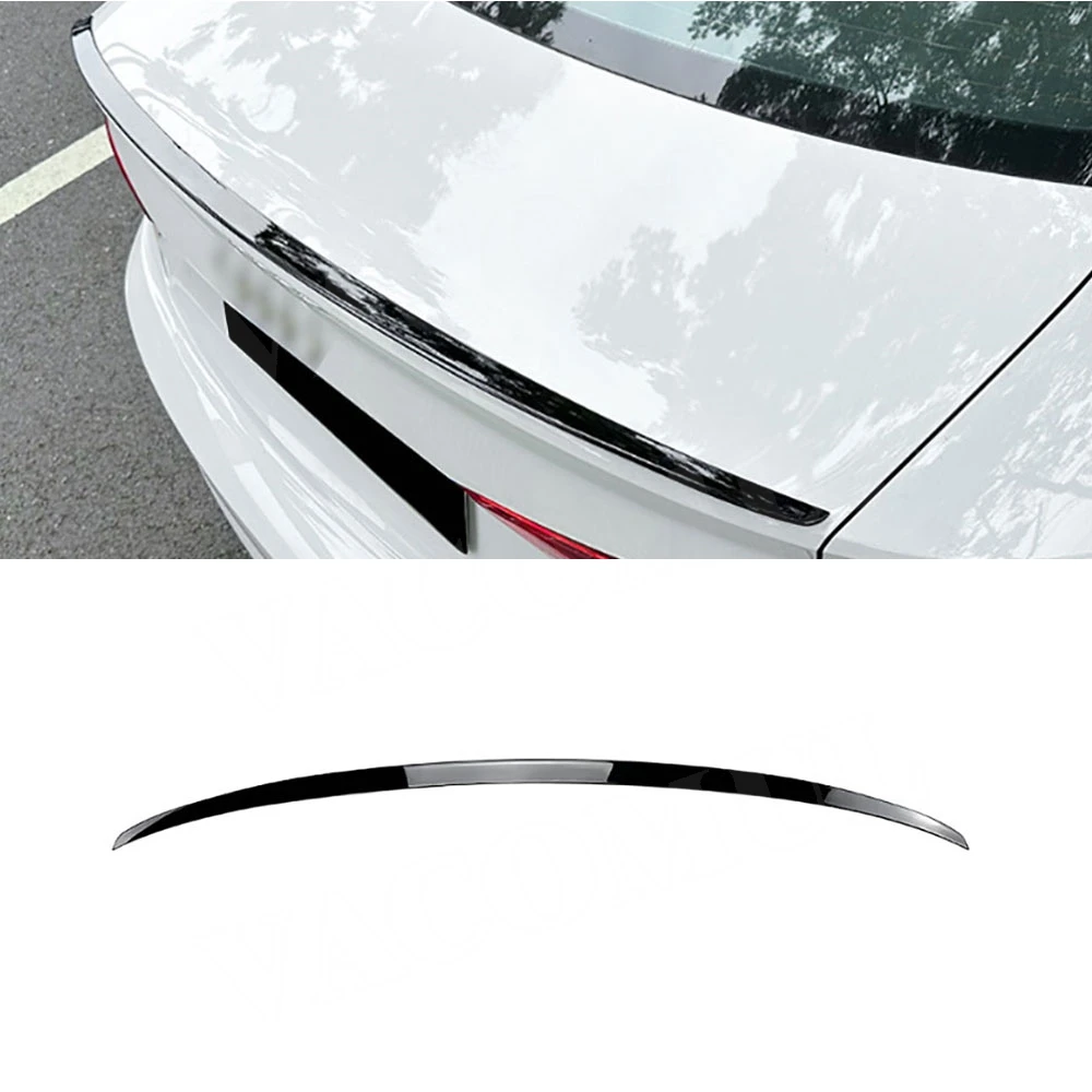 

VACOMUL для Audi A3 S3 8V Sedan 2014-2020 ABS карбоновый задний спойлер автомобиля Стайлинг 4 двери задний багажник багажник крыло спойлер глянцевый черный