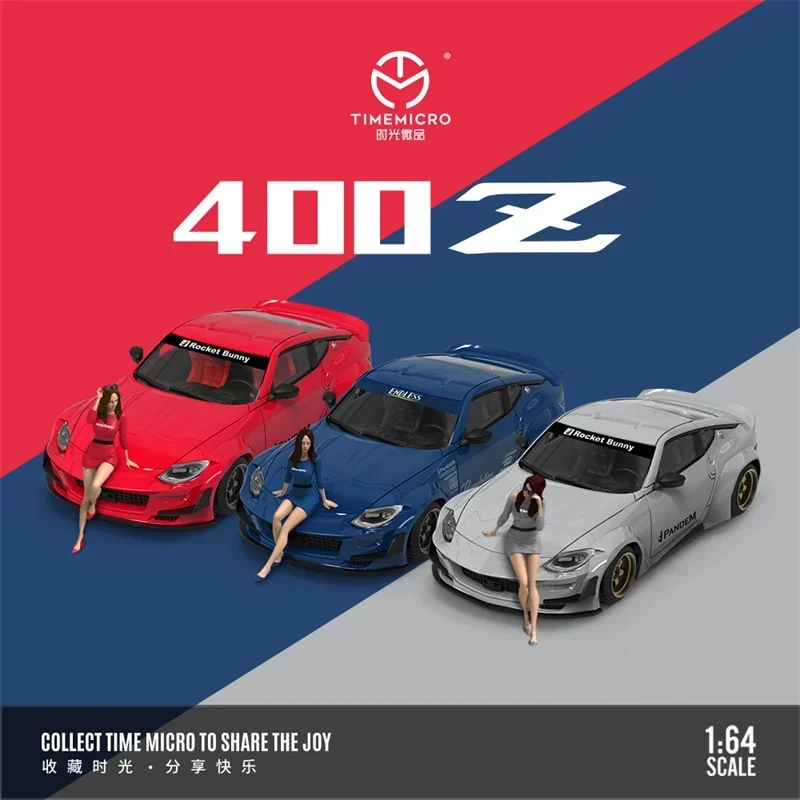 

Литая под давлением модель автомобиля Time Micro 1:64 400Z Limited 999