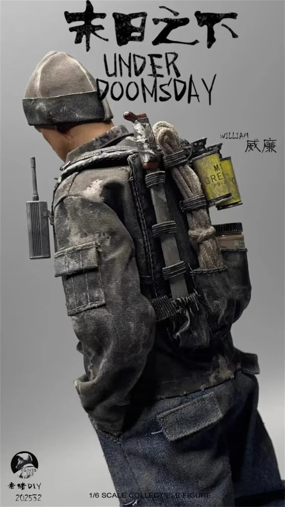 Ensemble complet de jouets figurines d'action mobiles, le dernier de Man Walking Dead William, modèle pour les Fans de collection, 1/6