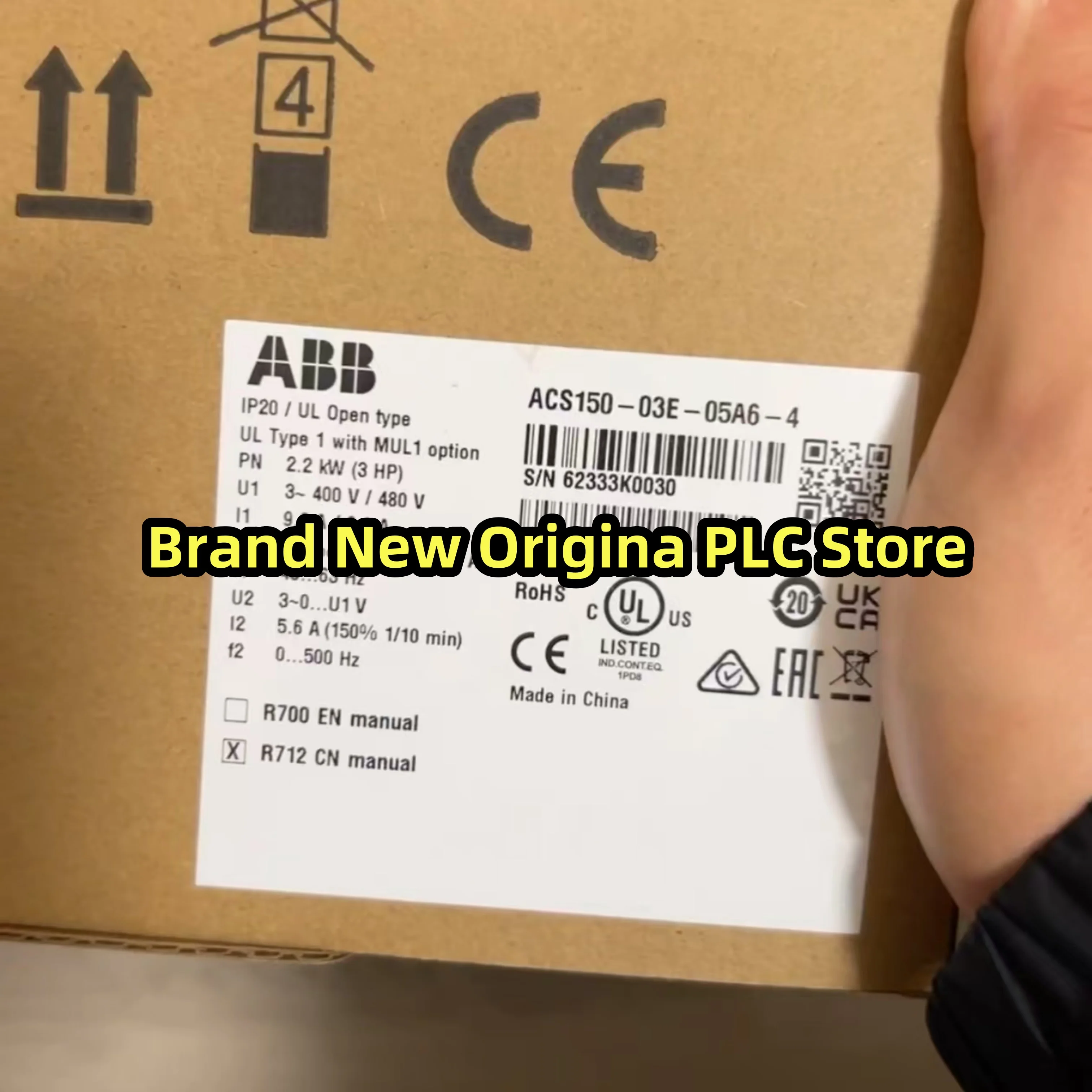 

ACS150-03E-05A6-4 ACS150-03E-08A8-4 ACS355-01E-06A7-2 new original
