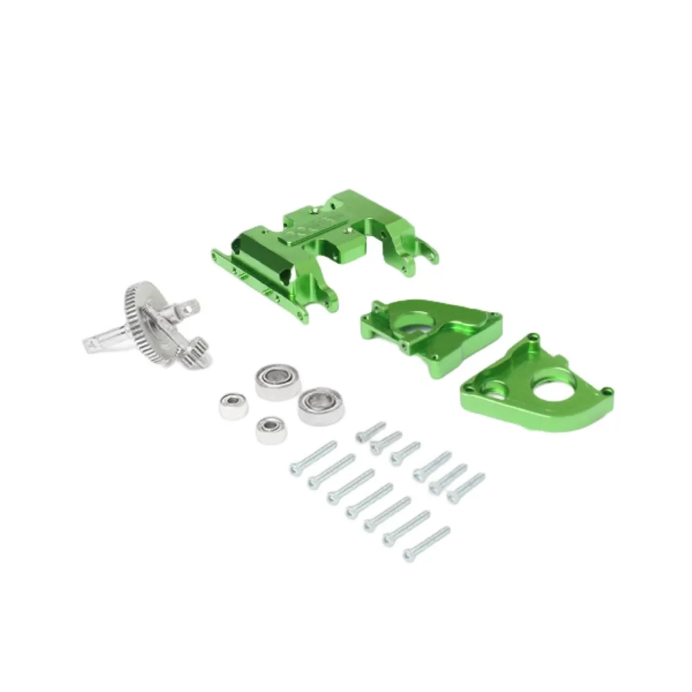 

NEXX Racing Axial SCX24 Aluminum Skid Plate With Gearbox Gear (Green) NX-280-GR