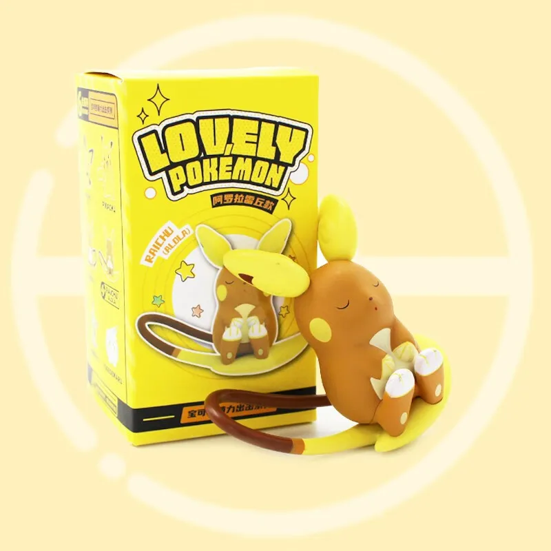 Nieuwe Pokemon Actiefiguren Kawaii Pikachu Pichu Togemaru Alola Raichu Mimikyu Auto Decoratie Anime Figuren Speelgoed Cadeau Voor Kinderen