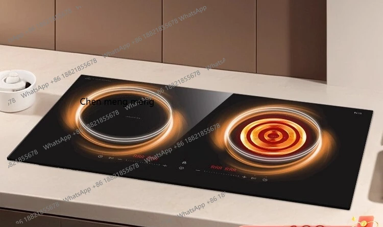 

Midea Built-in Induction Cooker Double Burner Household Electric Stove High Power Induction Cooktop