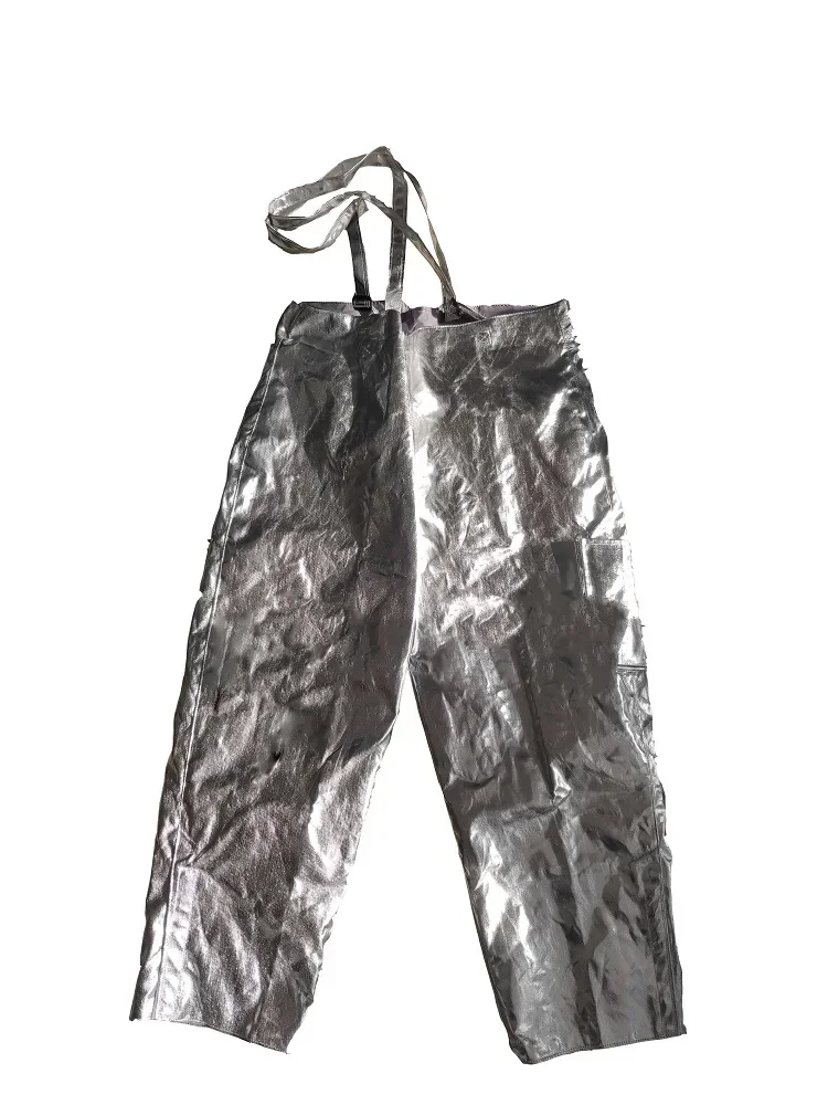 Combinaison de pompier en aluminium argenté