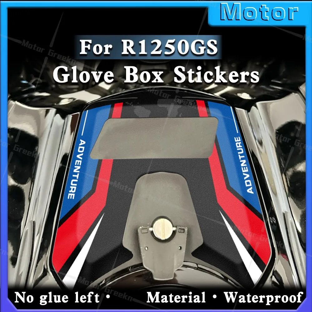 Motorcycle Accessories Tank Sticker Glove Box Protection Anti-slip Decals For R1250GS Adventure r 1250 gs adv 2021 2022 2023