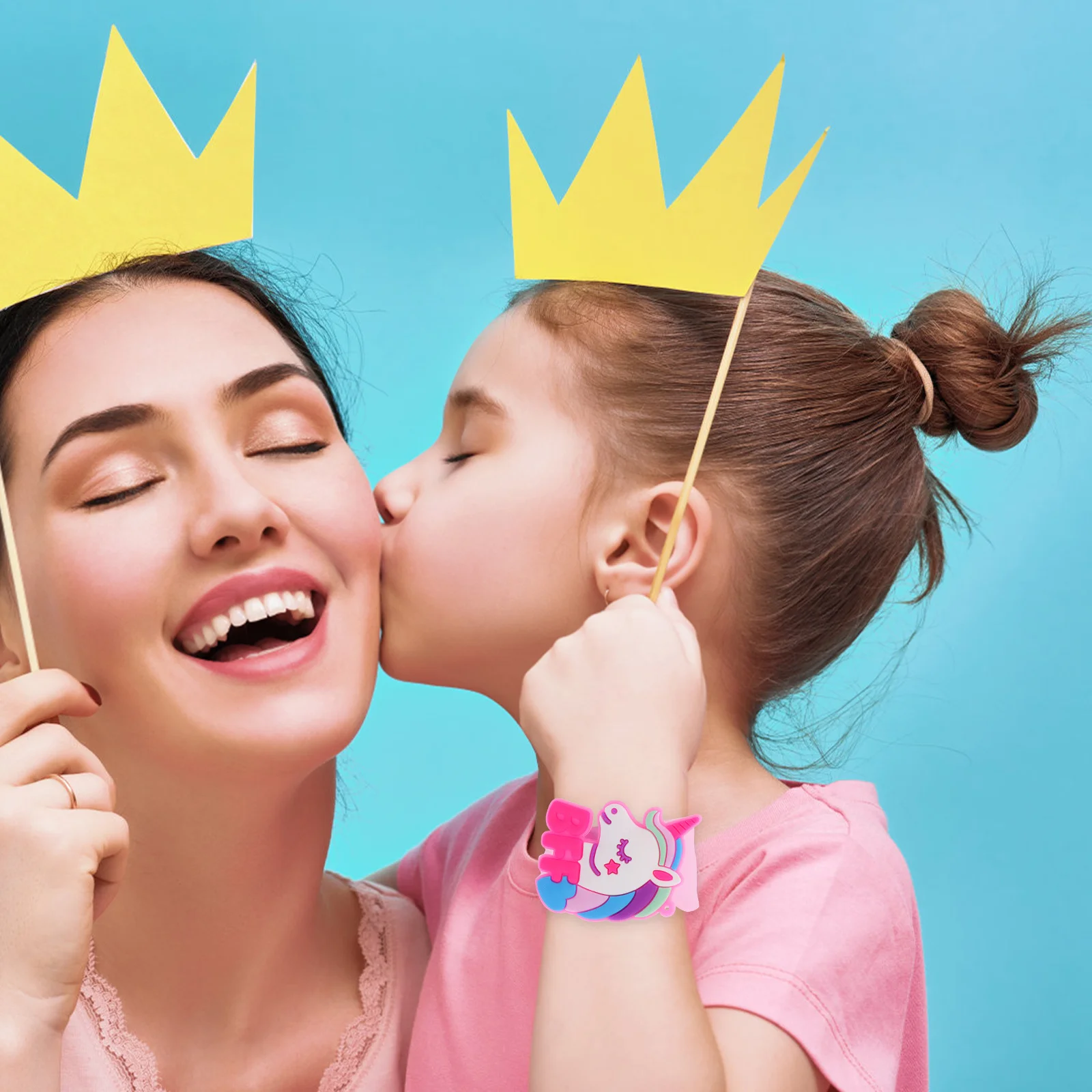 8 pezzi di fasce per schiaffo per bambini, braccialetti flessibili in silicone per feste di compleanno, artigianato scolastico di Halloween, divertenti decorazioni per il polso, regali