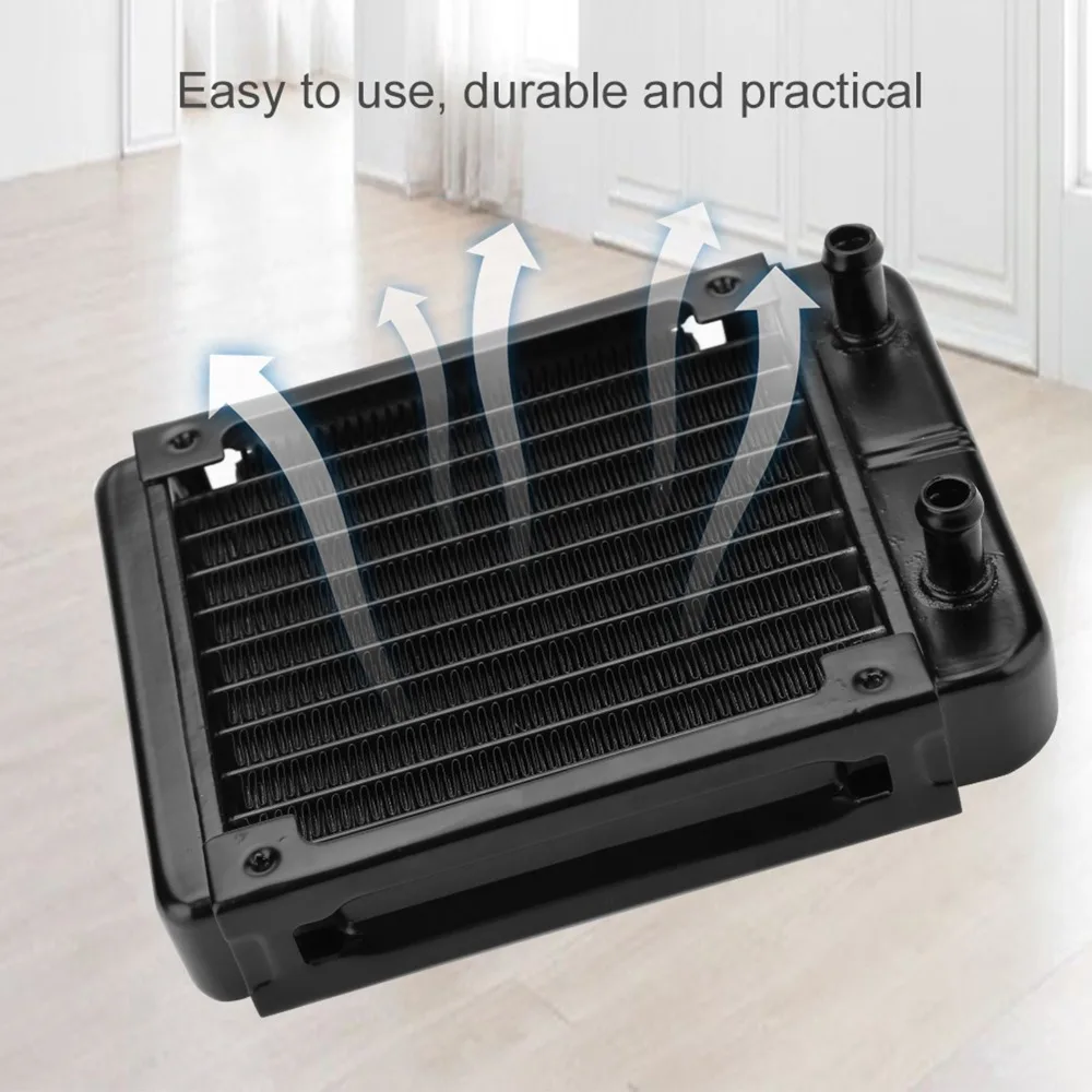 120MM Water Cooling Radiator 10 Tubes High Performance CPU Water Cooling Radiator PC CPU Water Cool System Radiator Gaming PC