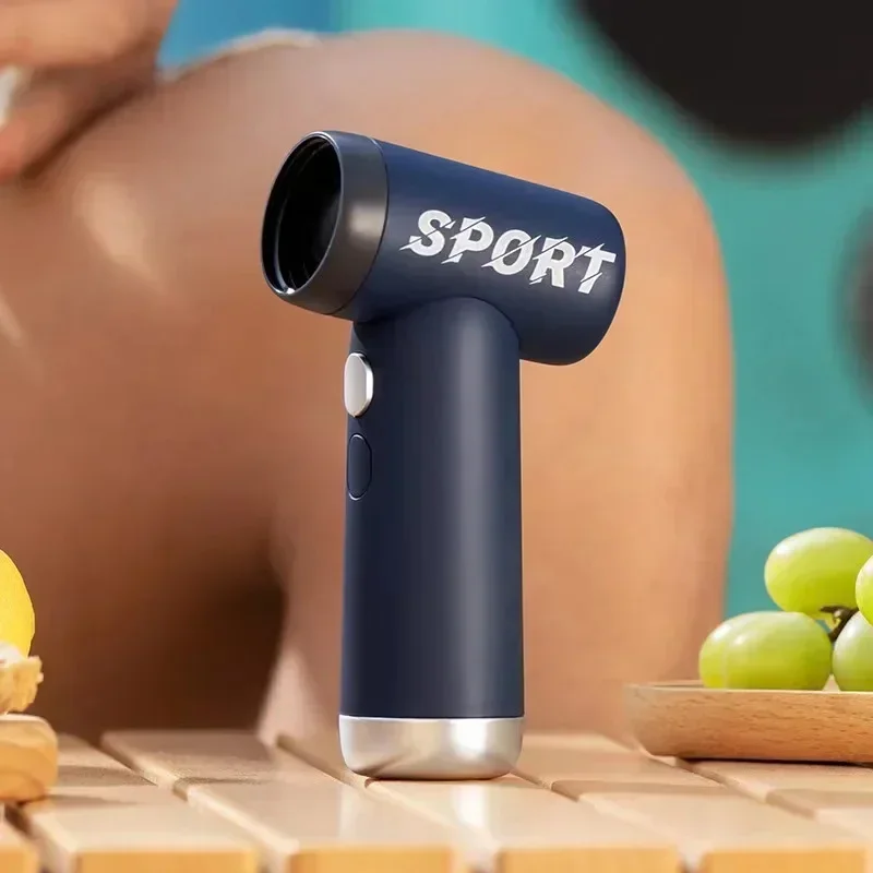 Mini ventilador con mango turbo