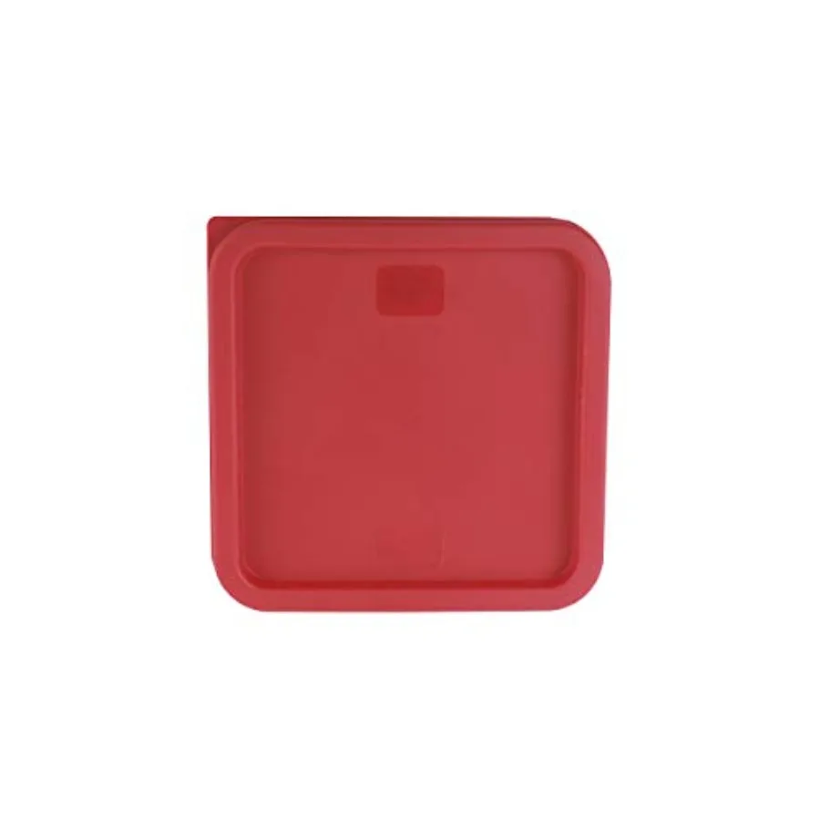 

FCC68 Reusable Cover for 6 and 8 Quart Container, Square, Red, NSF