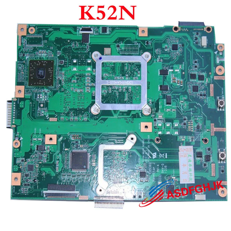 For ASUS X52N A52N K52N Motherboard Mainboard 60-NZSMB1000 REV 2.1 100% Works Perfectly