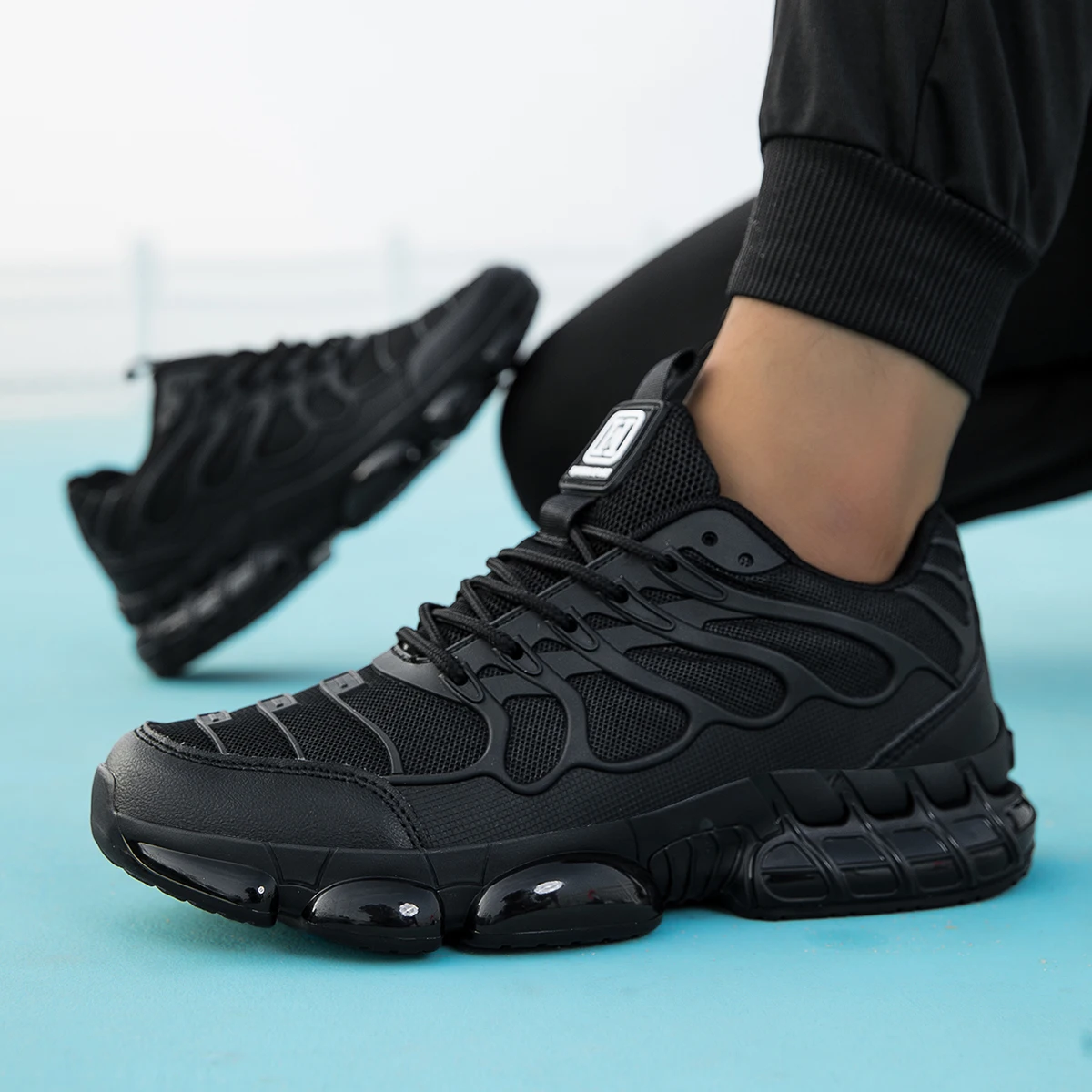 

Men's Running Shoes Luxury Shoes Trainer Race Jogging Cushioning Outdoor Breathable Couple Non-Slip Sneakers Mesh Off-road Shoes