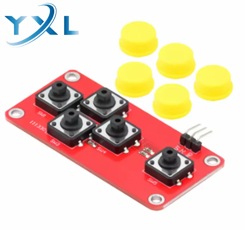 AD Keyboard Simulate Five Key Module Button for Arduino Sensor Expansion Board