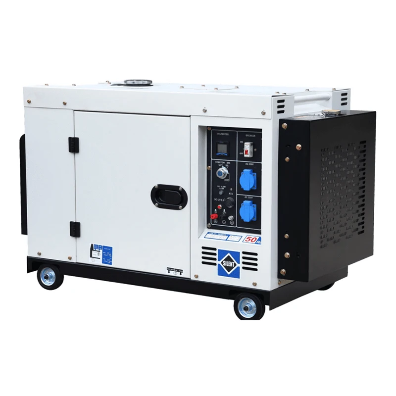 

Single Cylinder Water Cooled Silent Diesel Generators 7kw 8kw 9kw
