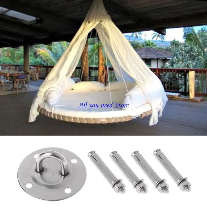 K9FB Hammock Wall Hooks for Seiling Mount for indoor Chair Yoga Studio Boxing Gym