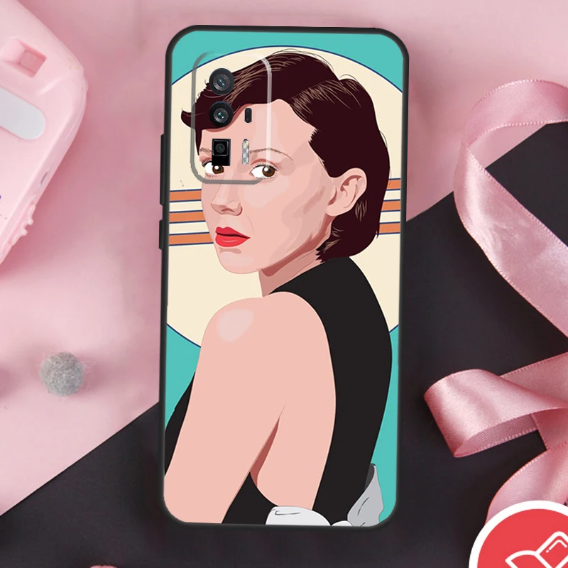  Millie Bobby Brown Case For POCO F6 X6 X3 X5 M6 Pro F3 F5 M5s Xiaomi 14 Ultra 13 12 Lite 11T 12T 13T Pro Cover