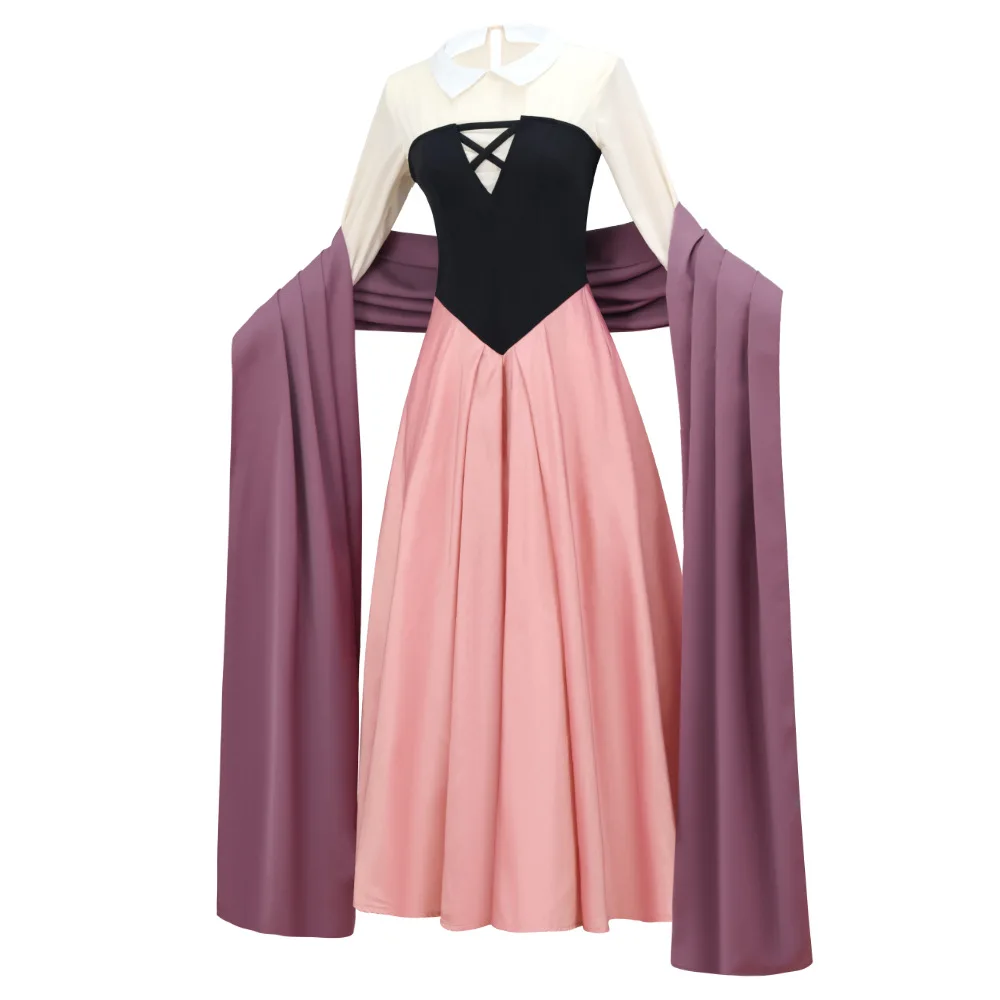 Sleeping Beauty Princess Aurora Cosplay Gown Halloween Party Stage Performance Costume